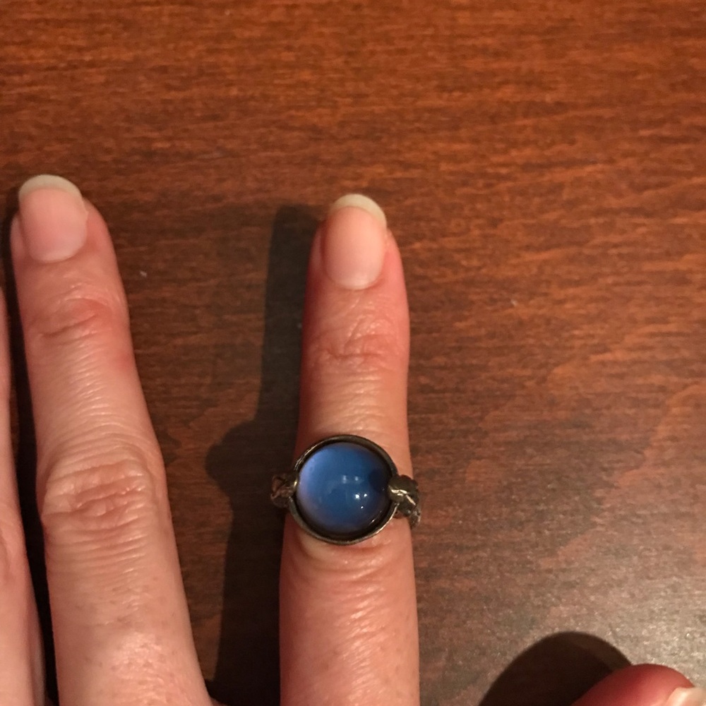 Free People Mood Ring Moody Blues Mood Ring, sz 5